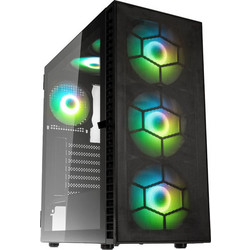 Kolink Observatory HF Plus Mesh Gaming Midi Tower Κουτί Υπολογιστή RGB με Πλαϊνό Παράθυρο