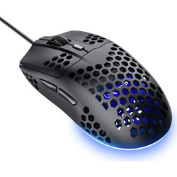 Trust GXT 928 Ενσύρματο Gaming Ποντίκι RGB 6400 DPI Black