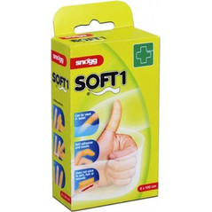 Snogg Soft1 Αυτοσυγκρατούμενος Αδιάβροχος Ελαστικός Επίδεσμος Ποδιού Χεριού & Δάκτυλου 6cm x 1m
