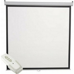 SBOX PSA-112 Ηλεκτρική Οθόνη Προβολής Projector Τοίχου / Οροφής 1:1 200x200cm / 112"