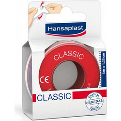 Hansaplast Classic Επιδεσμική Ταινία 1.25cm x 5m