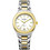 Rotary Kensington Γυναικείο Ρολόι με Ασημί Χρυσό Μεταλλικό Μπρασελέ LB05106/02