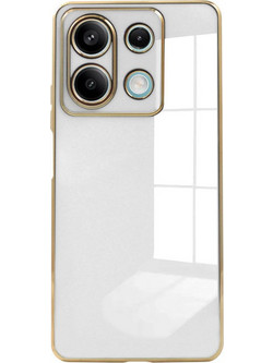 Bodycell Gold Plated Back Cover White (Xiaomi Redmi Note 13 5G)