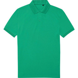 B&C Collection Ανδρική Μπλούζα Polo Κοντομάνικη Πράσινη PU428