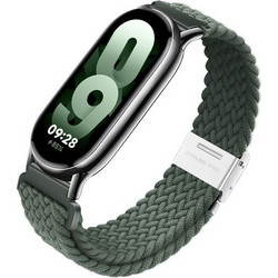 Forcell F-Design FX5 Λουράκι Υφασμάτινο Green (Xiaomi Band 8 / 8 NFC)