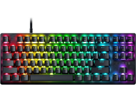 Razer Huntsman V3 X Μηχανικό Gaming Πληκτρολόγιο TenKeyLess με Razer Purple Διακόπτες RGB Black