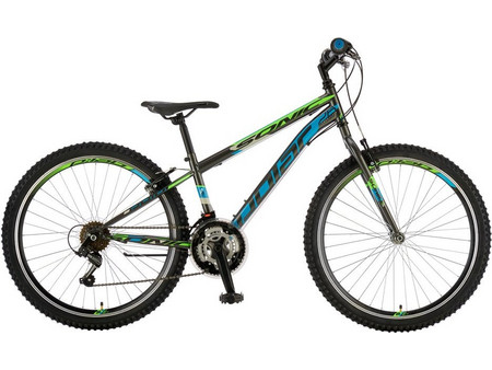 Polar Sonic Mountain Bike 26" με 18 Ταχύτητες Μαύρο Μπλε