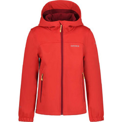 Icepeak Παιδικό Μπουφάν Χειμωνιάτικο Softshell Αδιάβροχο Αντιανεμικό Κόκκινο 51896694-643