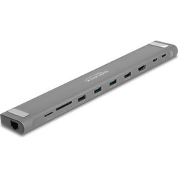 DeLOCK 52418 USB-C Docking Station με HDMI 4K PD Ethernet