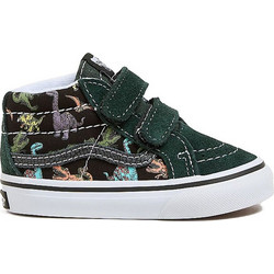 Vans Sk8-Mid Παιδικά Sneakers Μποτάκια Κυπαρισσί VN000CQ0BS5