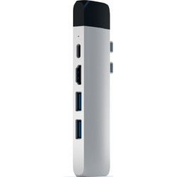 Satechi Pro Dual USB-C Docking Station με HDMI 4K PD Ethernet