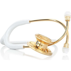 MDF Instruments Md One Καρδιολογικό Στηθοσκόπιο με Διπλό Κώδωνα White Gold