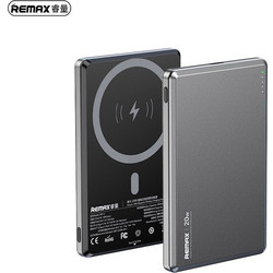 Remax RPP-2 Wireless Magsafe Power Bank 5000mAh 20W με Θύρα USB-C Grey