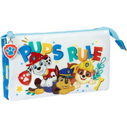 Safta The Paw Patrol Pups Rule Κασετίνα με 3 Θήκες Μπλε S4310485