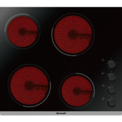 Brandt BPV6410B Κεραμική Εστία Αυτόνομη 59x51cm