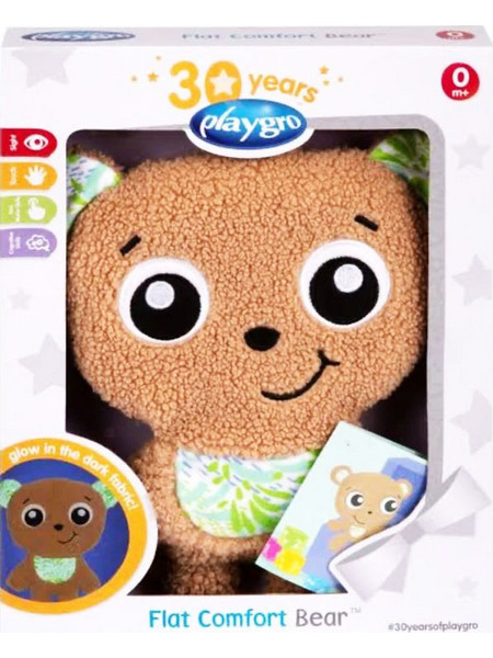 Playgro Flat Comfort Αρκουδάκι 25cm