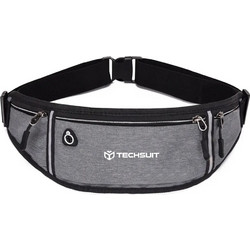 Techsuit CWB3 Τσαντάκι Μέσης για Τρέξιμο Γκρι