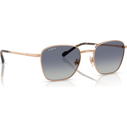 Vogue VO4322S 51524L Ανδρικά Γυαλιά Ηλίου Τετράγωνα Μεταλλικά Χρυσά με Μαύρο Degradee Φακό