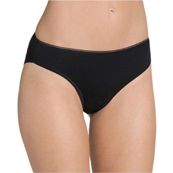 Sloggi Feel Sensational Βαμβακερό Γυναικείο Slip Μαύρο 10143034-0004
