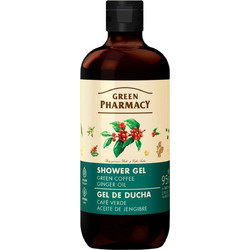 Green Pharmacy Green Coffee & Ginger Oil Αφρόλουτρο σε Gel 500ml