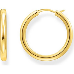 Thomas Sabo Γυναικεία Σκουλαρίκια Κρίκοι Επιχρυσωμένα CR745-413-39