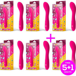 Goodies Δονητής G-Spot Sugar G-Spot Fushsia 6τμχ