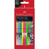 Faber-Castell Pastel & Neon Ξυλομπογιές Σετ 12τμχ