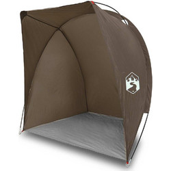 vidaXL Τέντα Παραλίας Καφέ 200x150x150cm 4009483