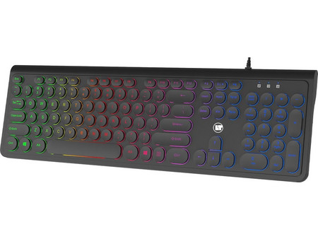 Lamtech Rainbow LAM113058 Gaming Πληκτρολόγιο RGB Black