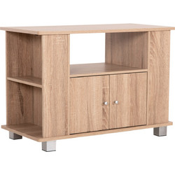 HomeMarkt Έπιπλο Τηλεόρασης Ξύλινο Sonoma Μ80xΠ40xΥ57cm Cluse HM2404.20