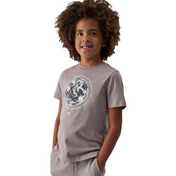 4F Παιδικό T-Shirt Κοντομάνικο Εκρού 4FJWAW24TTSHM1555-26S