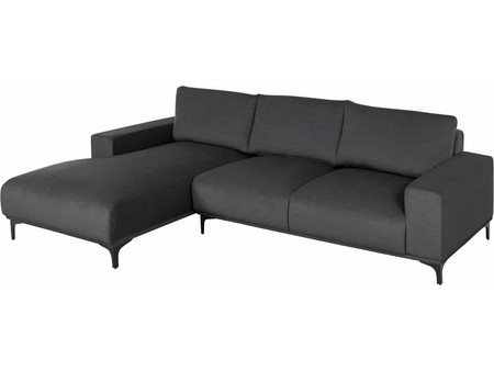 HomeMarkt Noa Γωνιακός Καναπές Αριστερή Γωνία Ανθρακί 288x157x80cm HM3278.02L