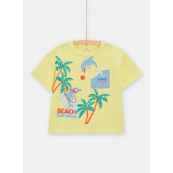 Dpam Παιδικό T-Shirt Κίτρινο 24S902U3TMC