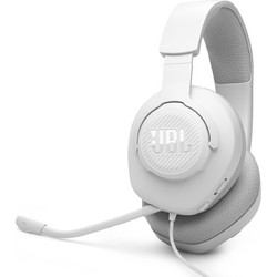 JBL Quantum 100M2 Gaming Headset Over Ear White Grey