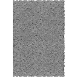 MADI Glacial Χαλί Στρογγυλό Shaggy 150cm Grey
