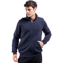 Target Ανδρική Ζακέτα Fleece με Φερμουάρ Navy Μπλε M25/74035