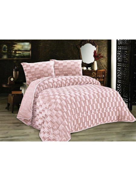 Dimcol Κουβερτοπάπλωμα Μονό 160x220 1940 Salmon Rose