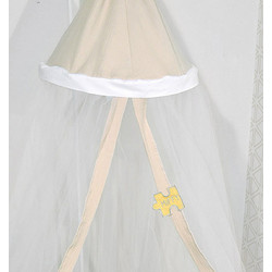 Miffy Des 64-1 Κουνουπιέρα Κούνιας Μπεζ 550x180cm