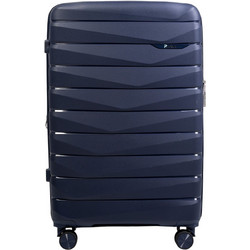 Paulter 1024-76-018 Βαλίτσα Μεγάλη 76x49x32cm με 4 Ρόδες Navy Μπλε