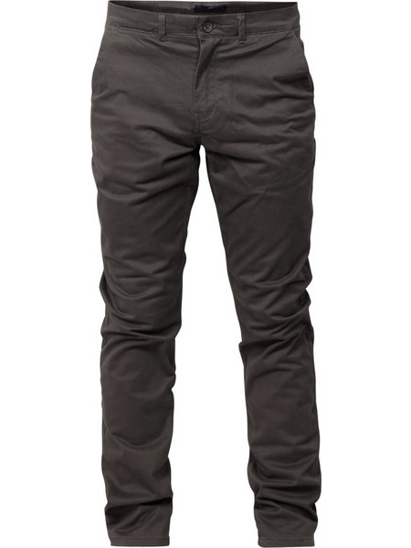 Zero Ανδρικό Παντελόνι Chino Joggers Ελαστικό Κανονική Εφαρμογή Ανθρακί 2311108013