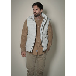 Dors Αμάνικο Ανδρικό Μπουφάν Puffer Μπεζ 3037007.C01
