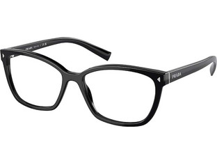 Prada PR15ZV 1AB1O1 Γυναικείος Σκελετός Γυαλιών Οράσεως Κοκάλινος Μαύρος