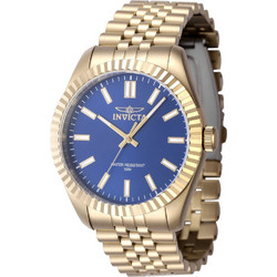 Invicta Specialty Ανδρικό Ρολόι με Χρυσό Μεταλλικό Μπρασελέ 47490