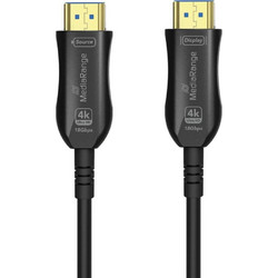 MediaRange Καλώδιο HDMI 2.0 HDMI Male to HDMI Male 10m Black