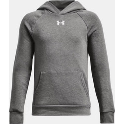 Under Armour Rival Παιδικό Φούτερ με Κουκούλα Γκρι 1379792-025