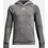 Under Armour Rival Παιδικό Φούτερ με Κουκούλα Γκρι 1379792-025