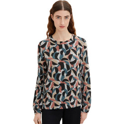 Tom Tailor Γυναικεία Πλεκτή Μπλούζα Πολύχρωμη 1033696-30720