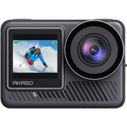 AKASO Brave 8 Lite 2 Action Camera 4K Ultra HD Υποβρύχια με Οθόνη 2" Μαύρη