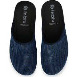 Inblu Χειμερινές Ανδρικές Παντόφλες Navy Μπλε 10122313N41