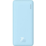 Baseus Airpow Power Bank 20000mAh 20W με Θύρα USB-A & Θύρα USB-C Blue